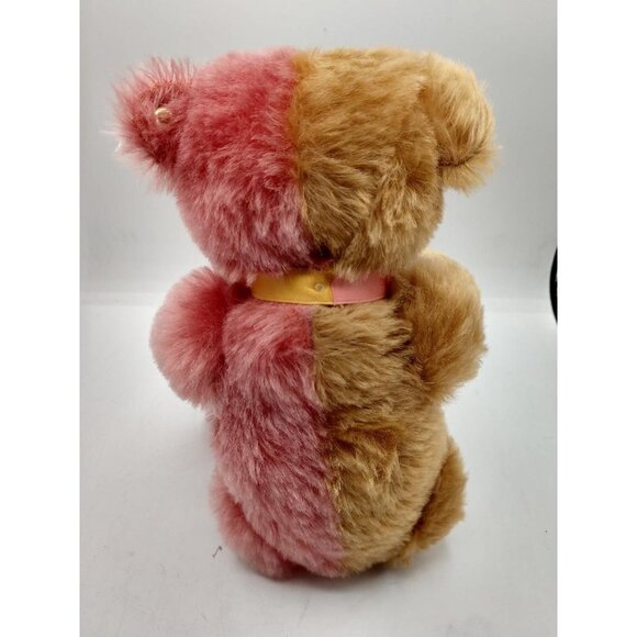 Steiff Teddy Bear Club Edition 1999/2000 Pink & Tan Jointed Plush - Picture 2 of 10
